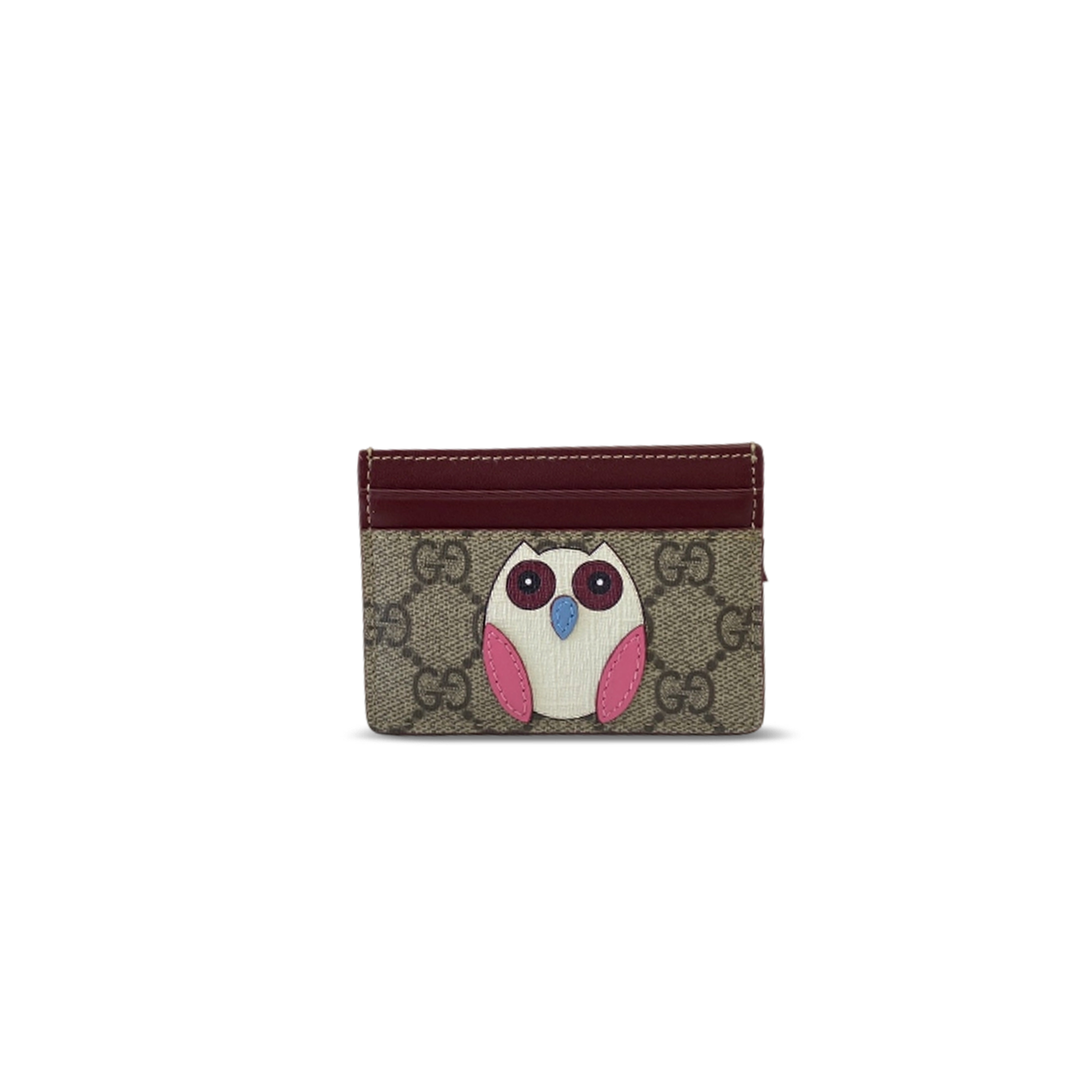 GUCCI BI-COLOR GG CARD CASE 818769 (10*7cm)